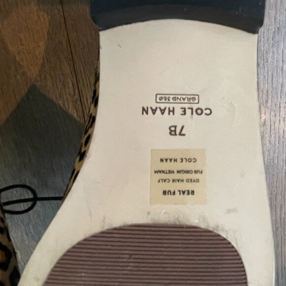 Cole Haan Oxfords | Women's US: 7 | Leopard Print - Picture 8 of 10